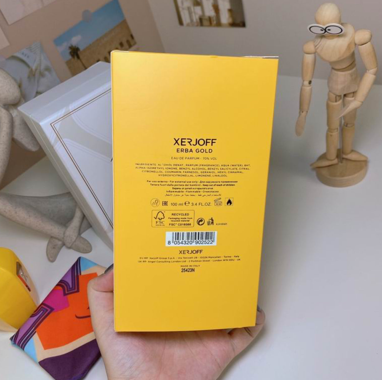 Authentic Xerjoff Erba GOLD Eau de parfum