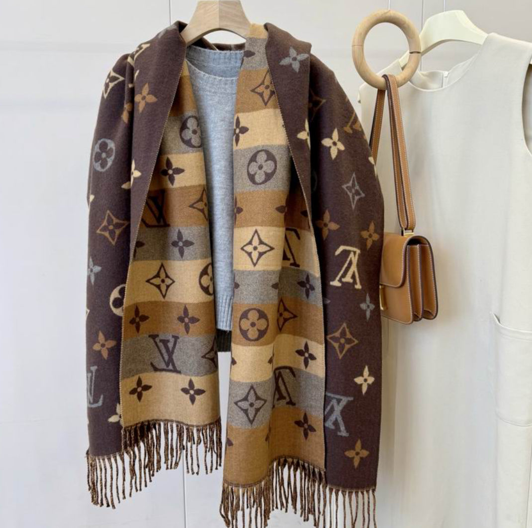 Authentic Louis Vuitton Monogram Scarf