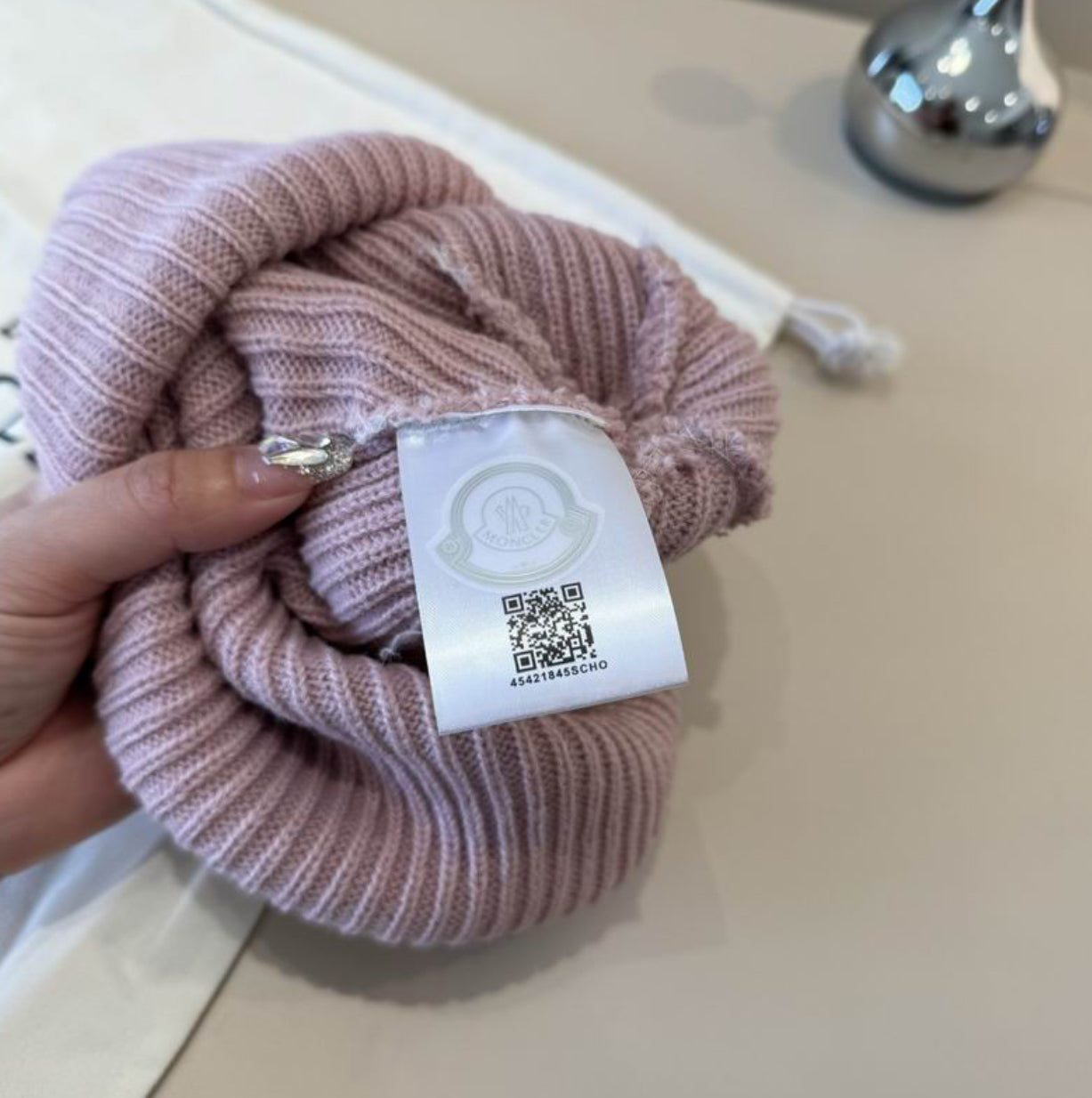 Authentic Moncler Wool Beanie