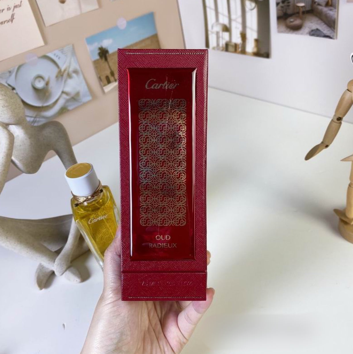 Authentic Cartier Les Heures Voyageuses Oud Radieux