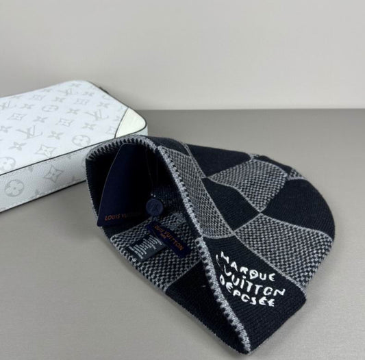 Authentic Louis Vuitton - Damier Heritage Beanie
