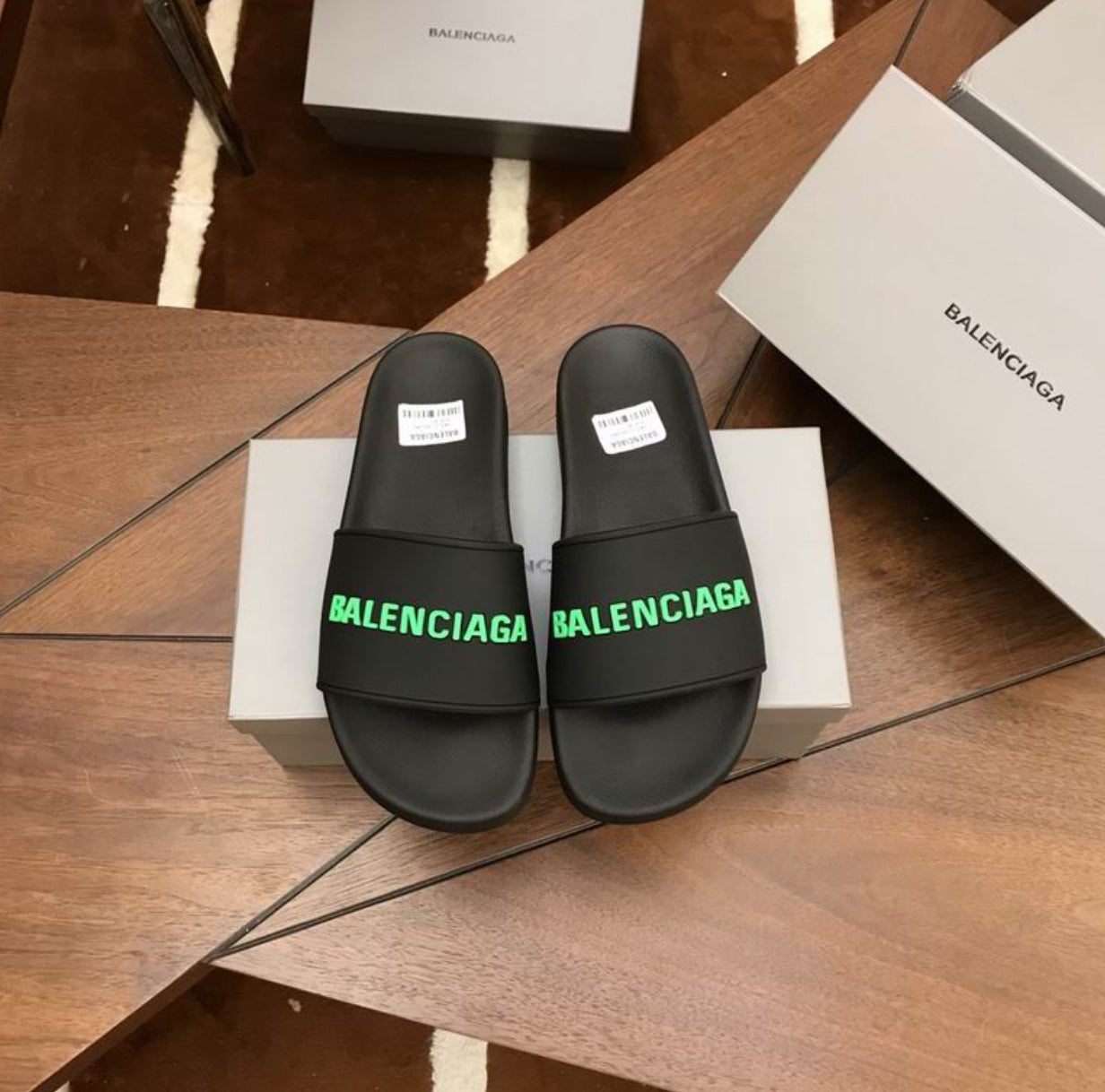 Balenciaga Pool Slide Sandals