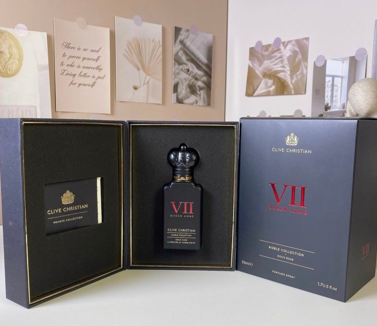 Queen Anne Rock Rose NOBLE COLLECTION