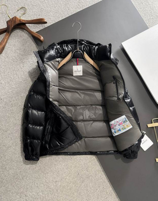 Authentic Moncler Maya Hooded Short Down Jacket