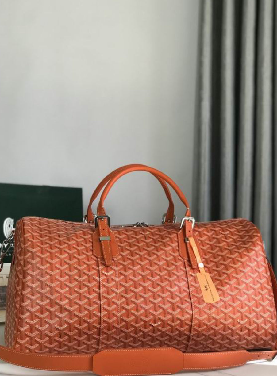 Authentic Goyard Boston 50 bag (Orange)