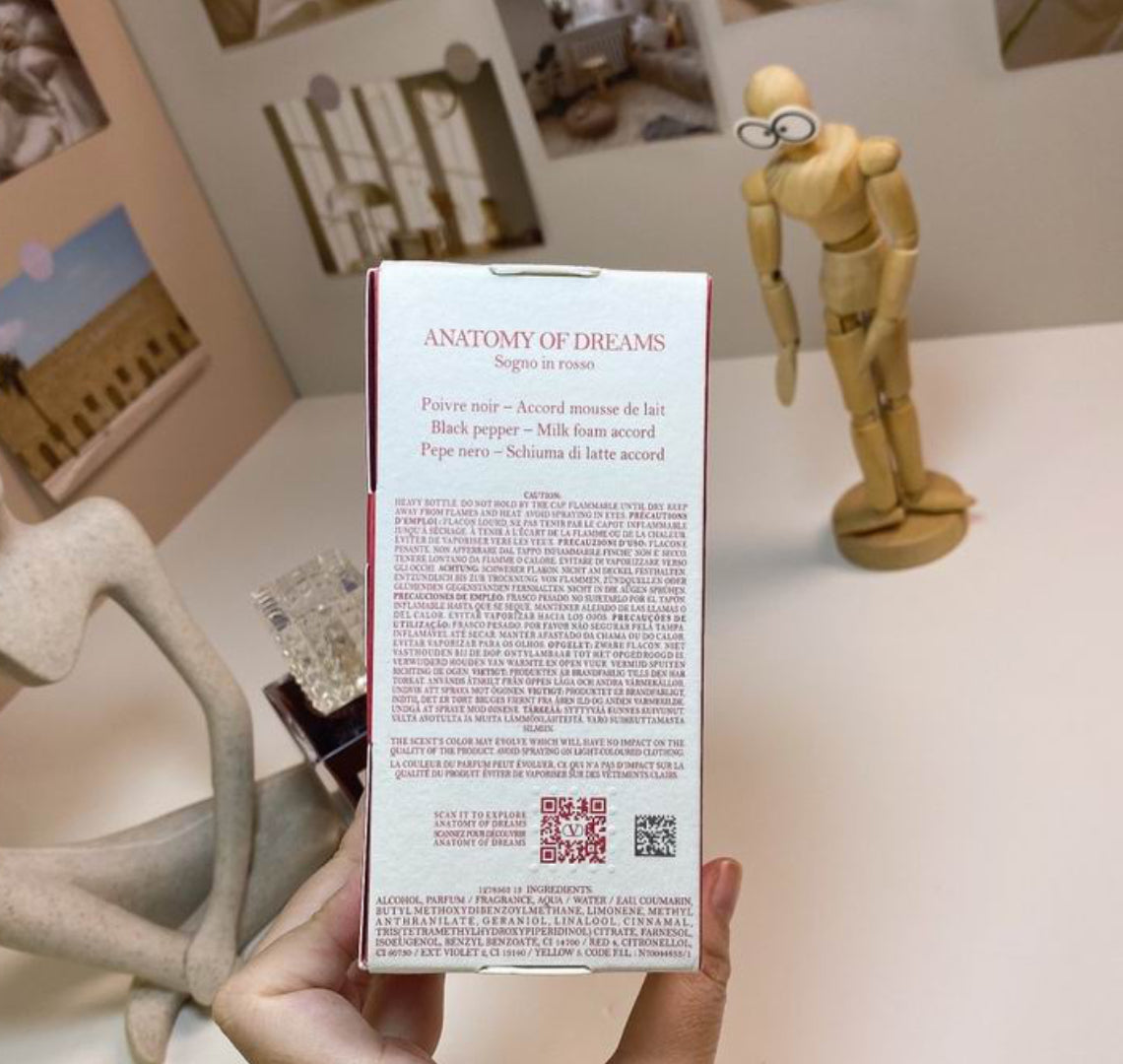 Authentic Valentino Anatomy Of Dreams - Sogno In Rosso Parfum