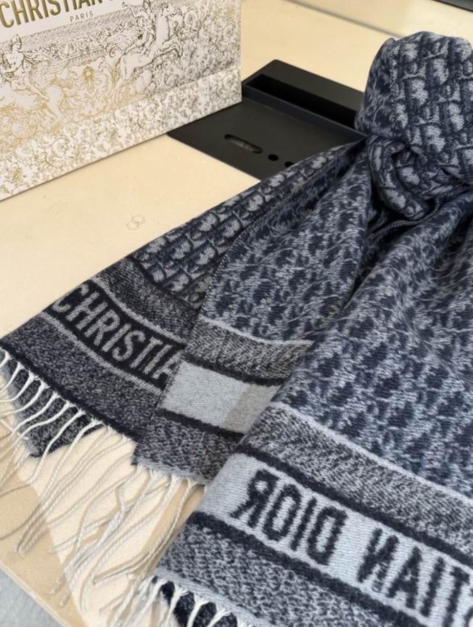 Authentic Christian Dior Oblique Scarf