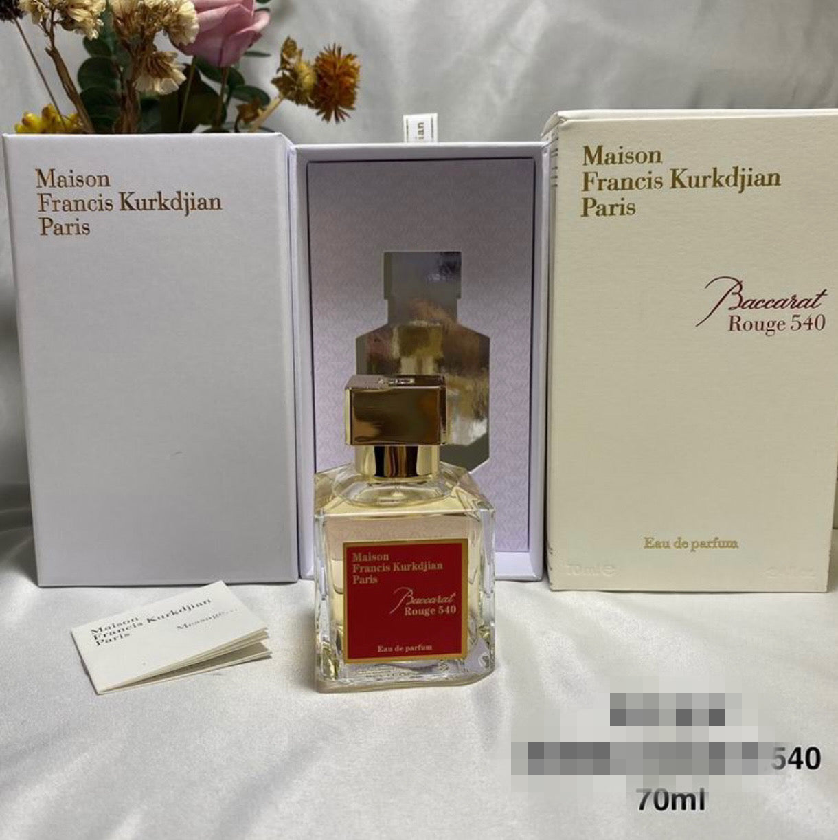 Authentic Maison Francis Baccarat Rouge 540 EAU DE PARFUM
