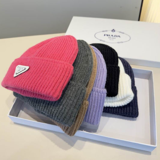 Authentic PRADA Wool and cashmere beanie