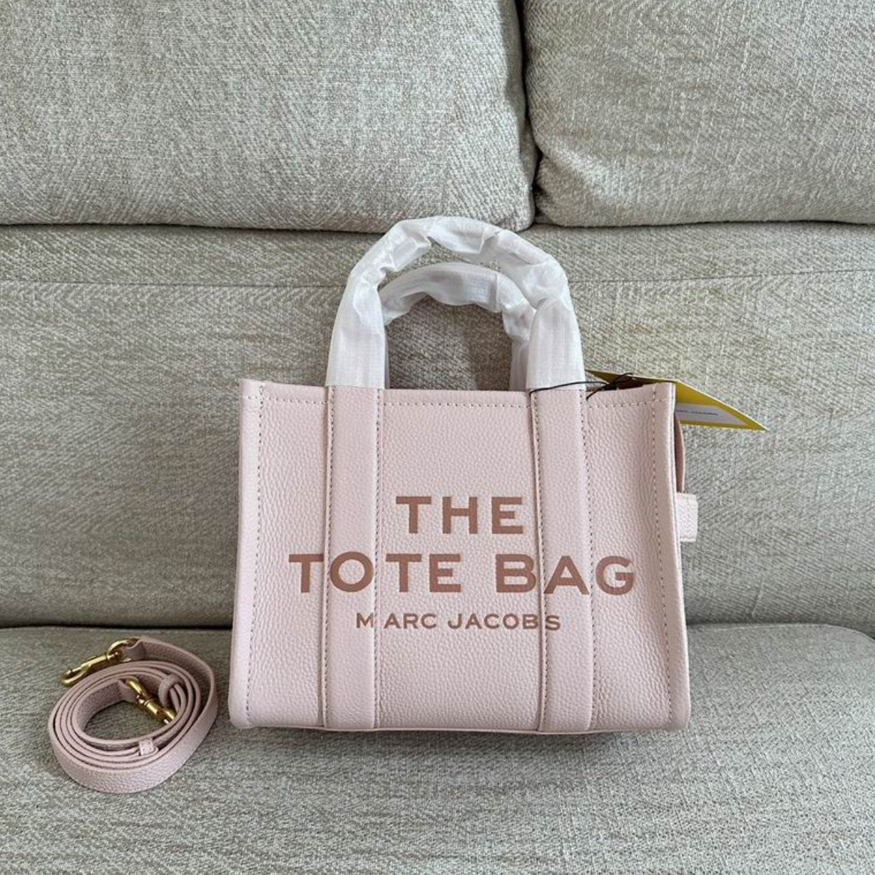 Authentic Marc Jacobs Leather Small Tote Bag