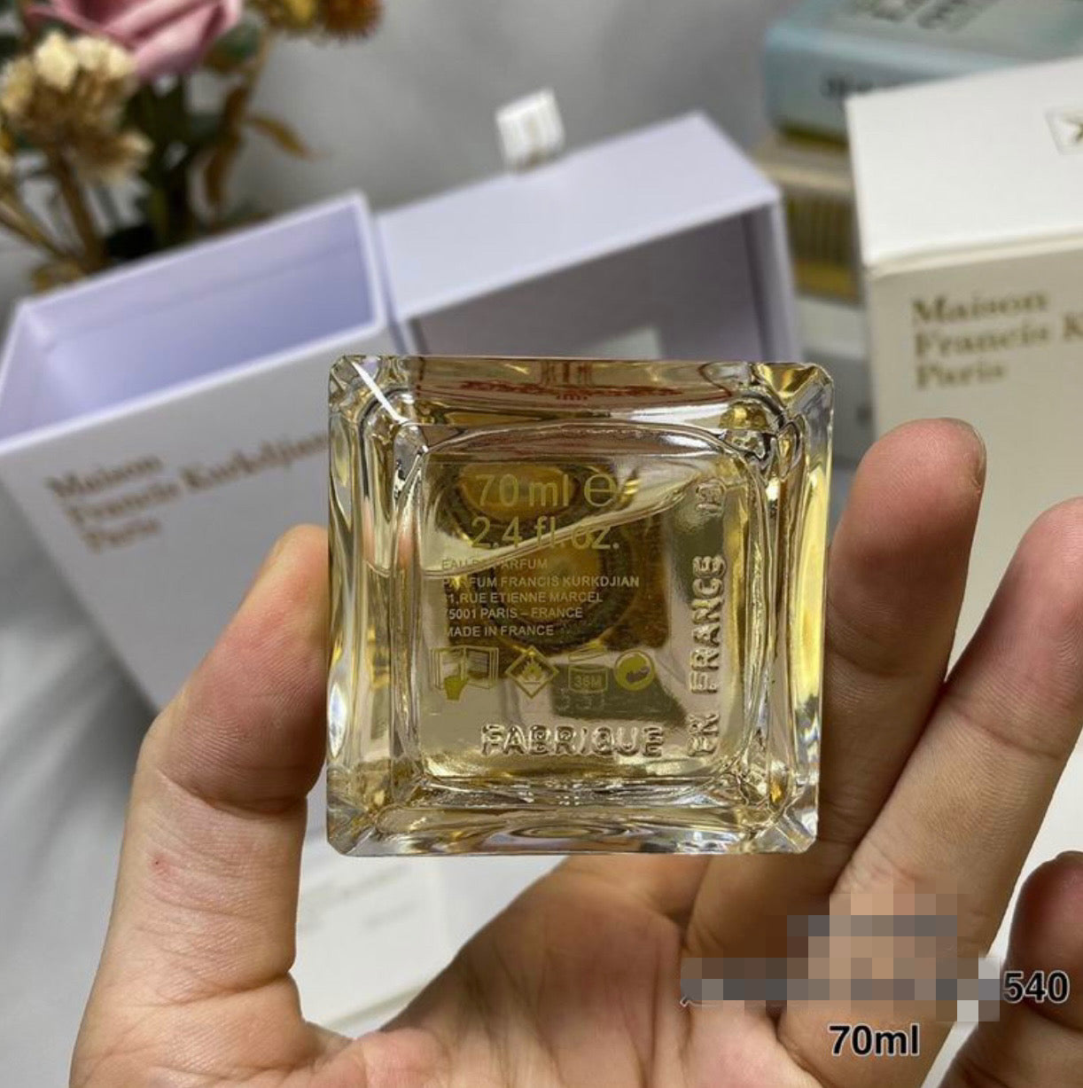 Authentic Maison Francis Baccarat Rouge 540 EAU DE PARFUM