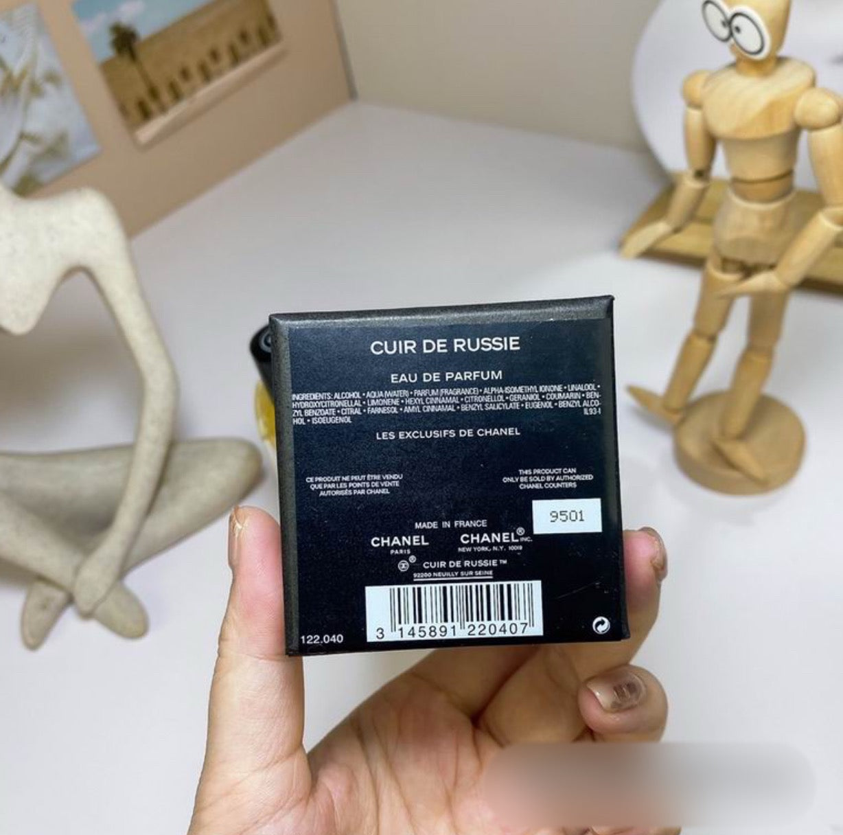 Authentic Chanel : CUIR DE RUSSIE LES EXCLUSIFS DE CHANEL – EDP