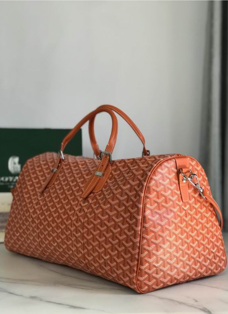 Authentic Goyard Boston 50 bag (Orange)