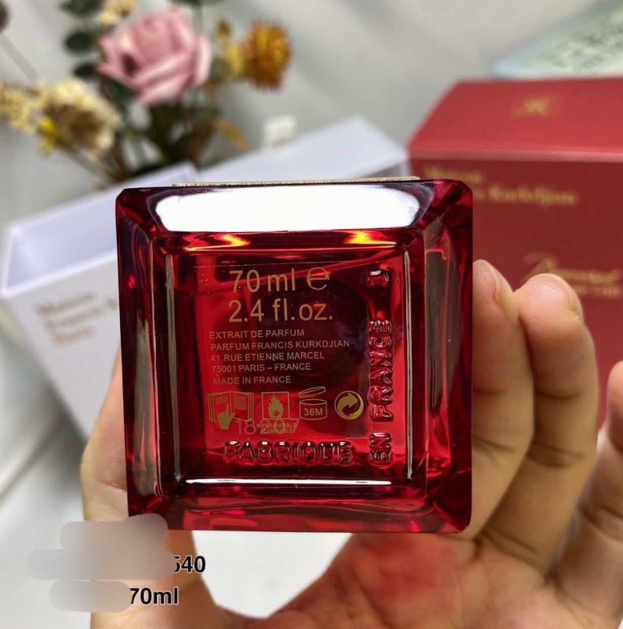 Authentic Maison Francis: Baccarat Rouge 540 EXTRAIT de parfum