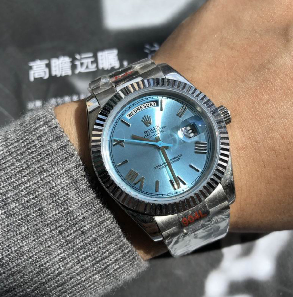 Authentic Rolex Oyster Perpetual Day-DATE