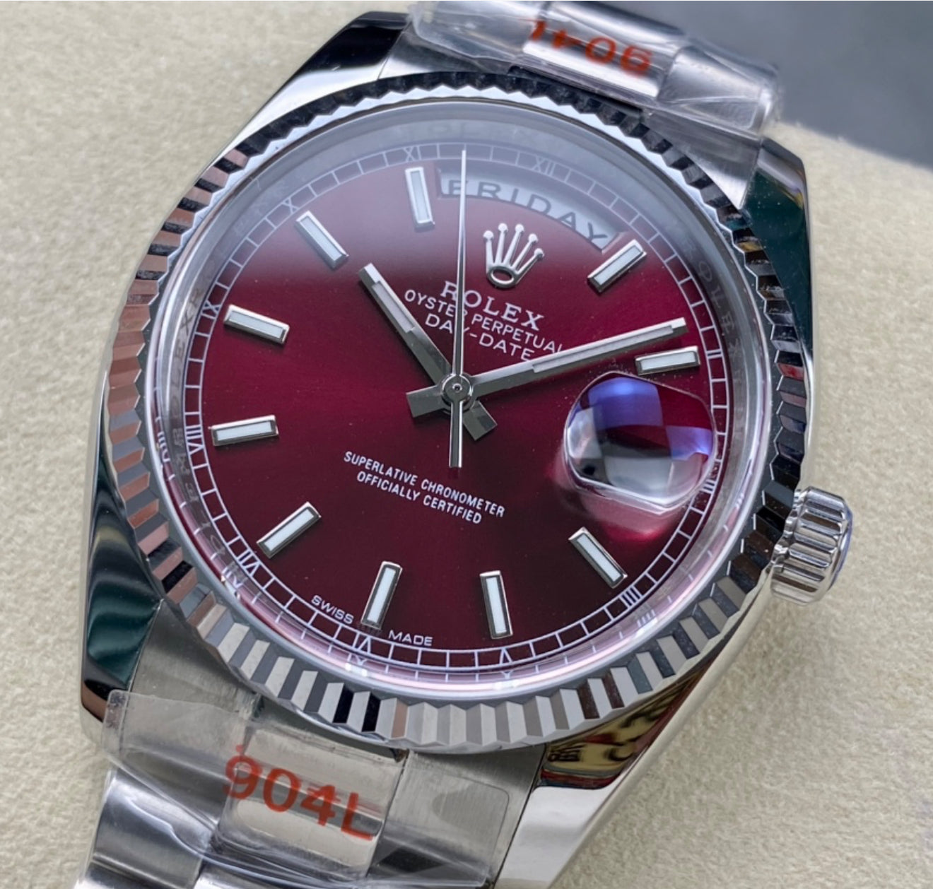Authentic Rolex Oyster Perpetual Day-DATE 36mm