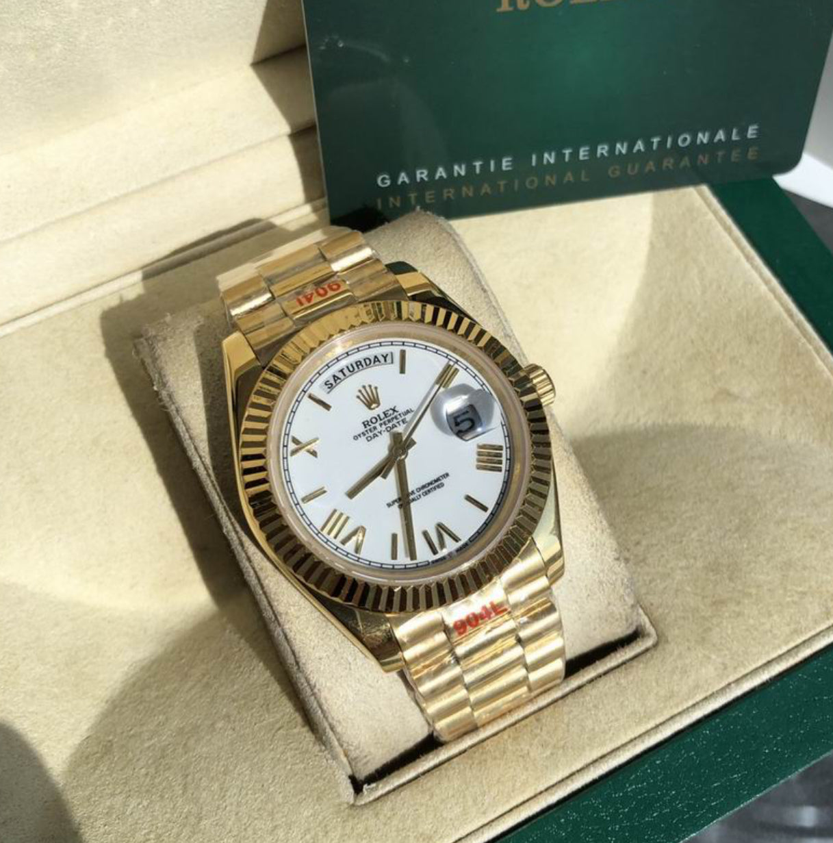 Authentic Rolex Oyster Perpetual Day-DATE