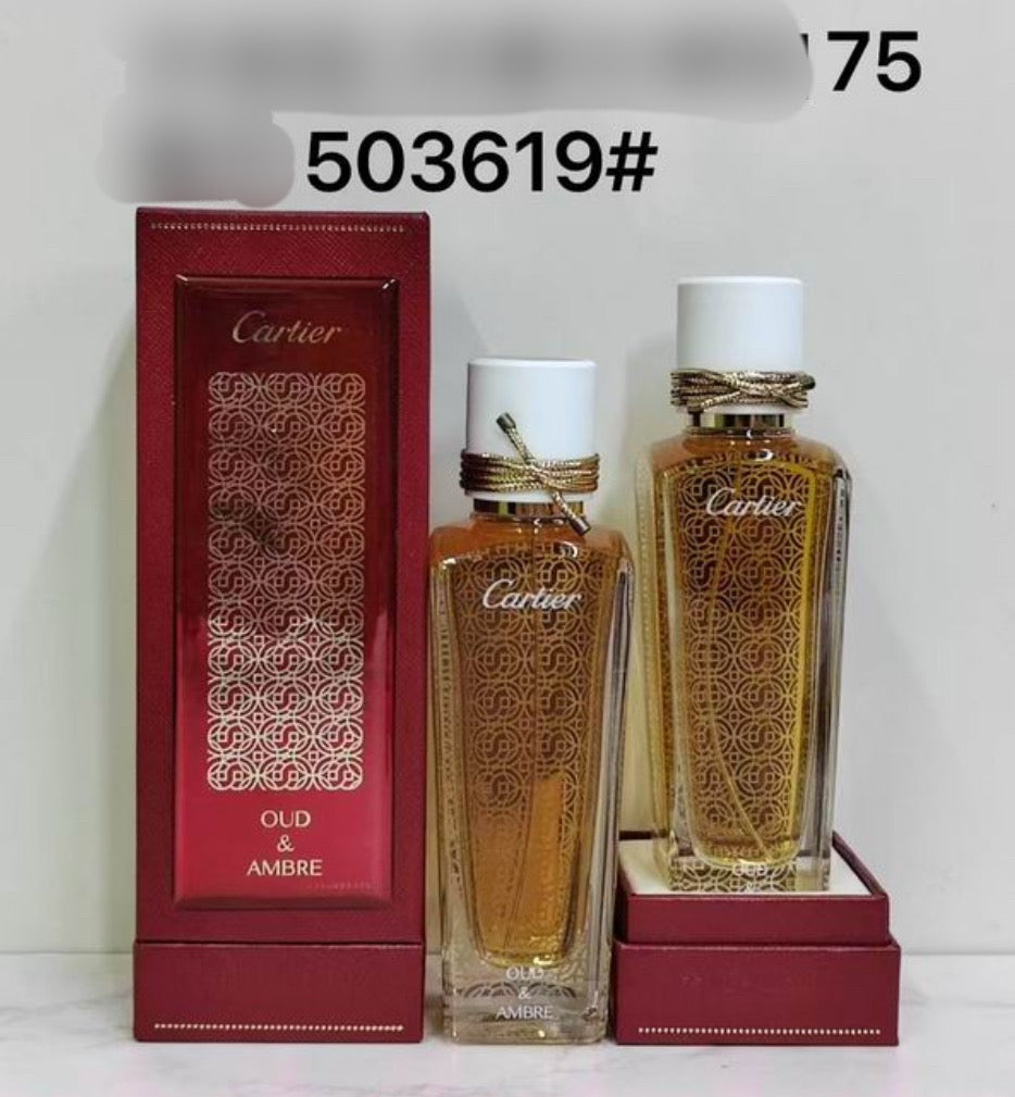 Authentic Cartier Les Heures Voyageuses Oud & Ambre