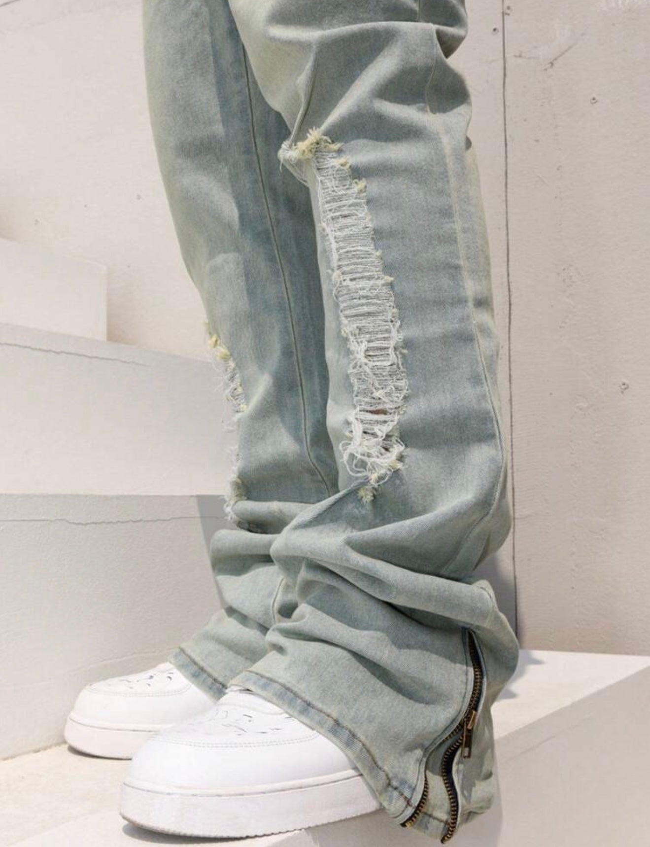 Royal Cargo Flare Pants