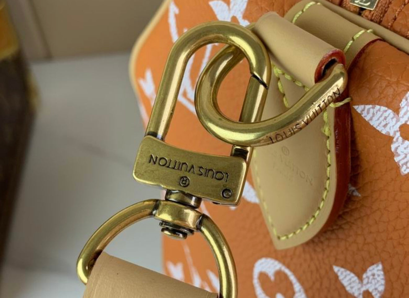Authentic Louis Vuitton Speedy P9 Bandoulière 40 (Summer Peach)