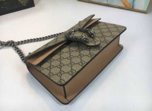 Authentic GUCCI Dionysus Medium Shoulder Bag (GG Supreme)