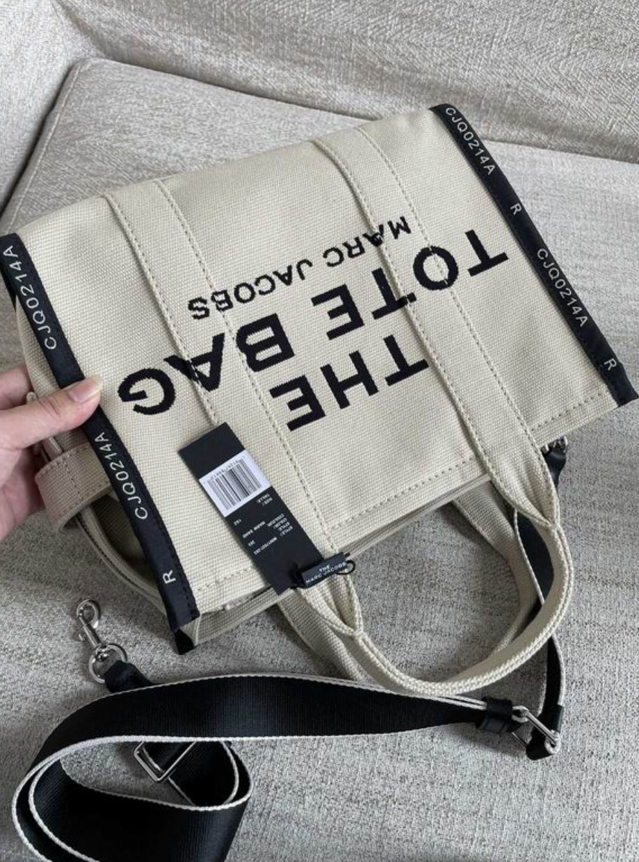 Authentic Marc Jacobs Jacquard Large Tote Bag
