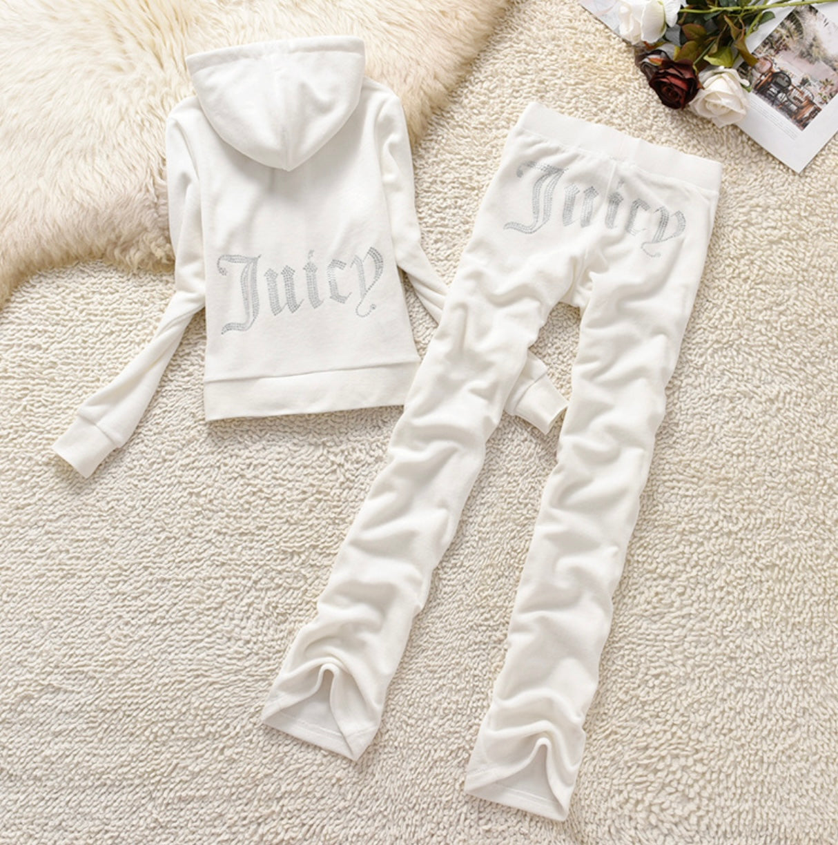 Authentic Juicy Couture OG Big Bling Velour Track suits