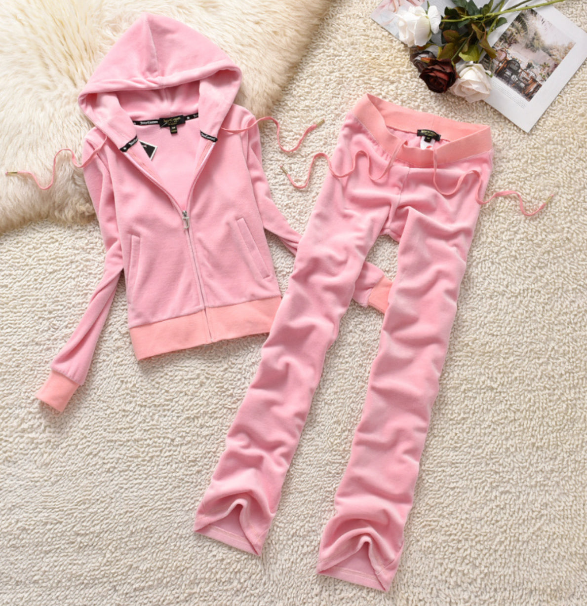 Authentic Juicy Couture OG Big Bling Velour Track suits