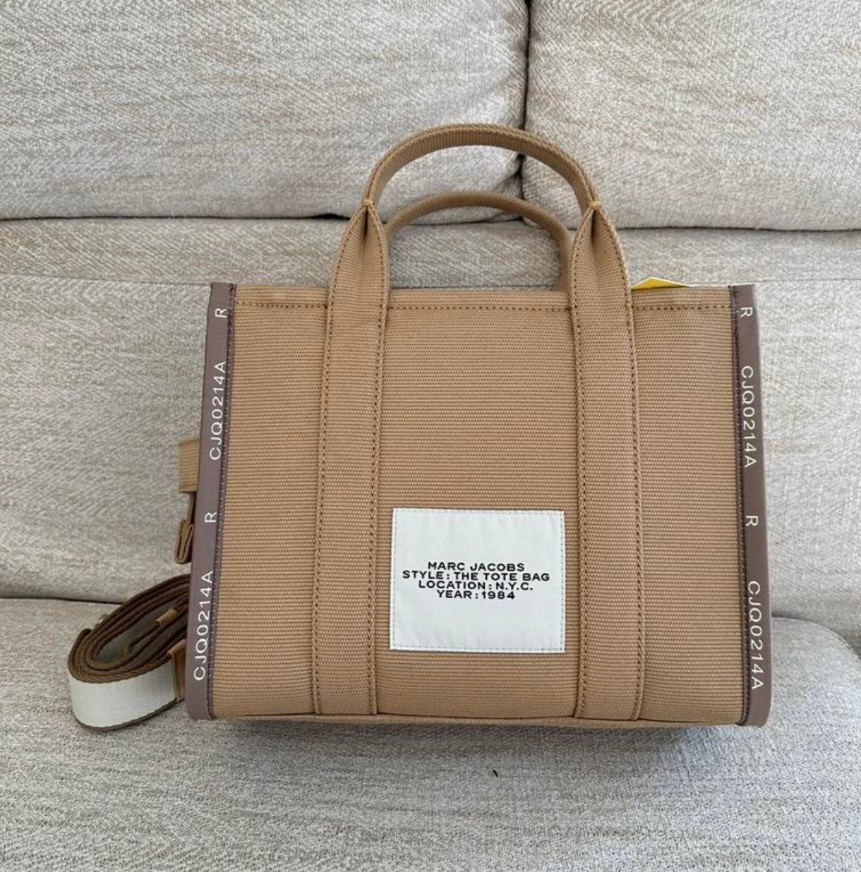 Authentic Marc Jacobs Jacquard Large Tote Bag