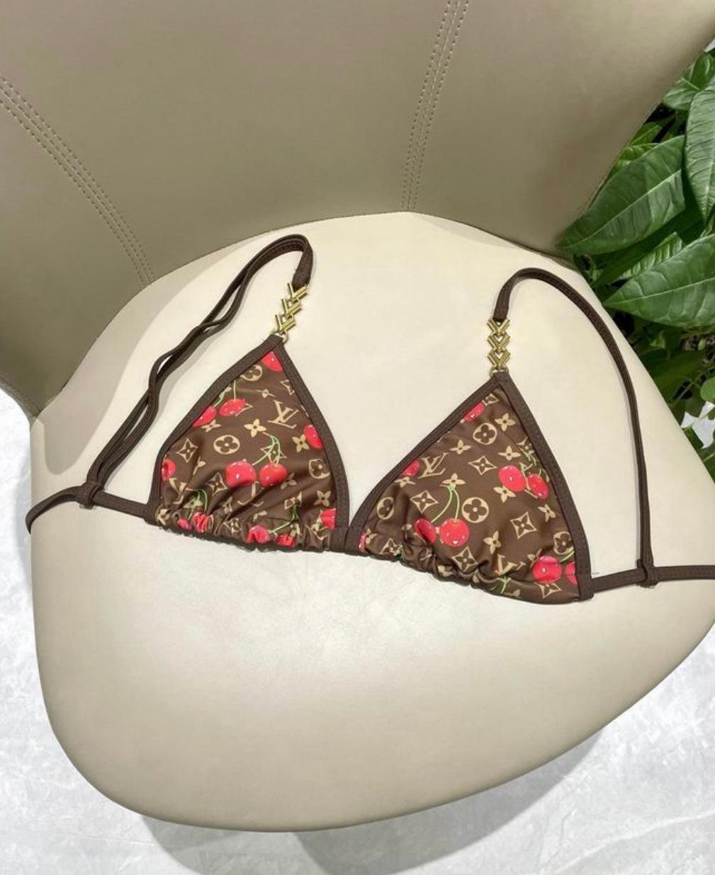 Louis Vuitton LV x TM Cherry Bikini Set