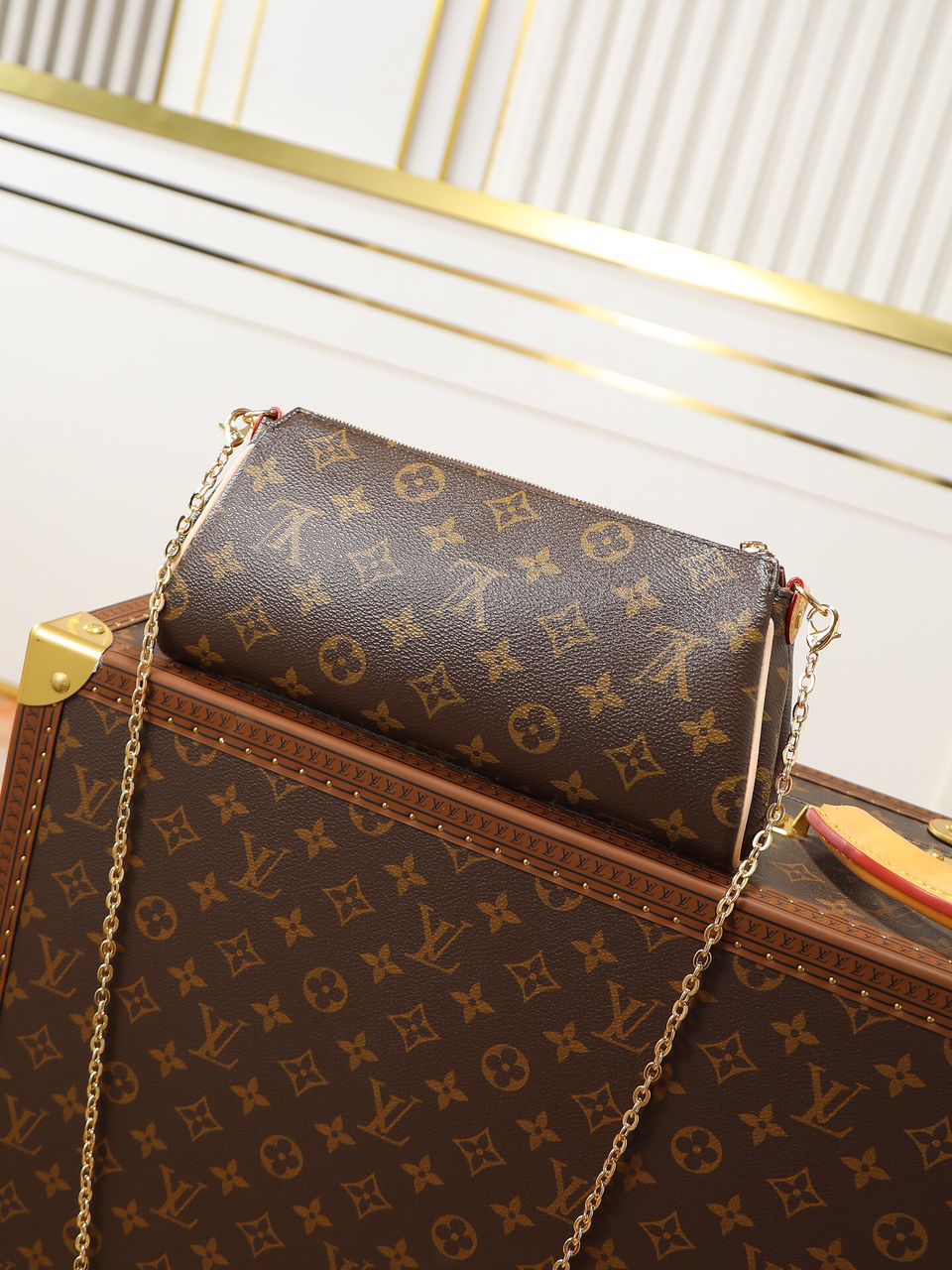 Authentic Louis Vuitton Pochette Eva