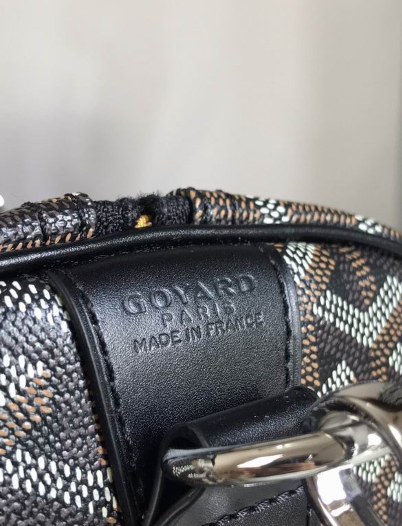 Authentic Goyard Boston 50 bag (Black)