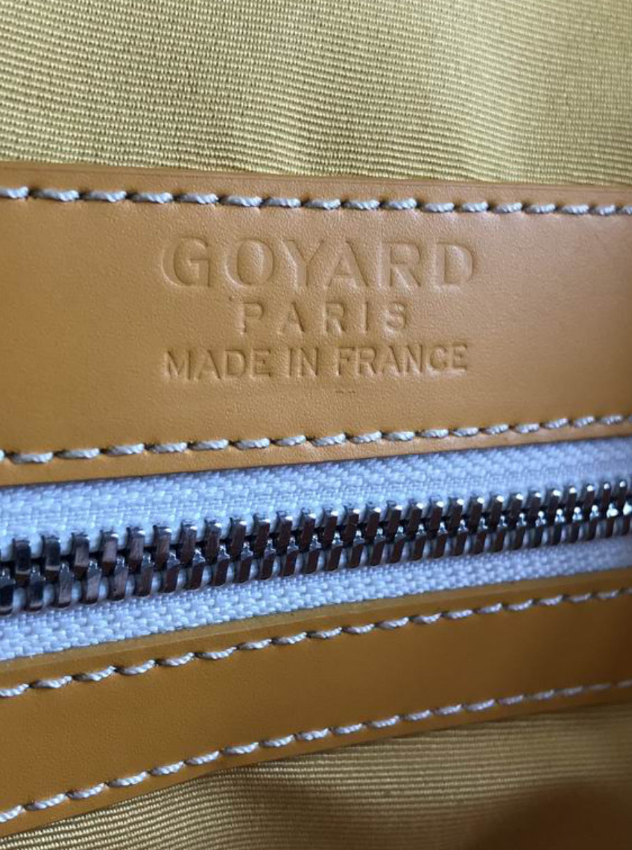 Authentic Goyard Boston 50 bag (Yellow)