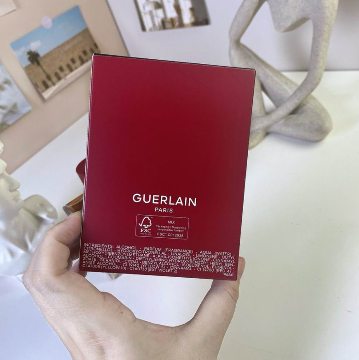 Authentic Guerlain : HABIT ROUGE DE GUERLAIN PARIS
PARFUM