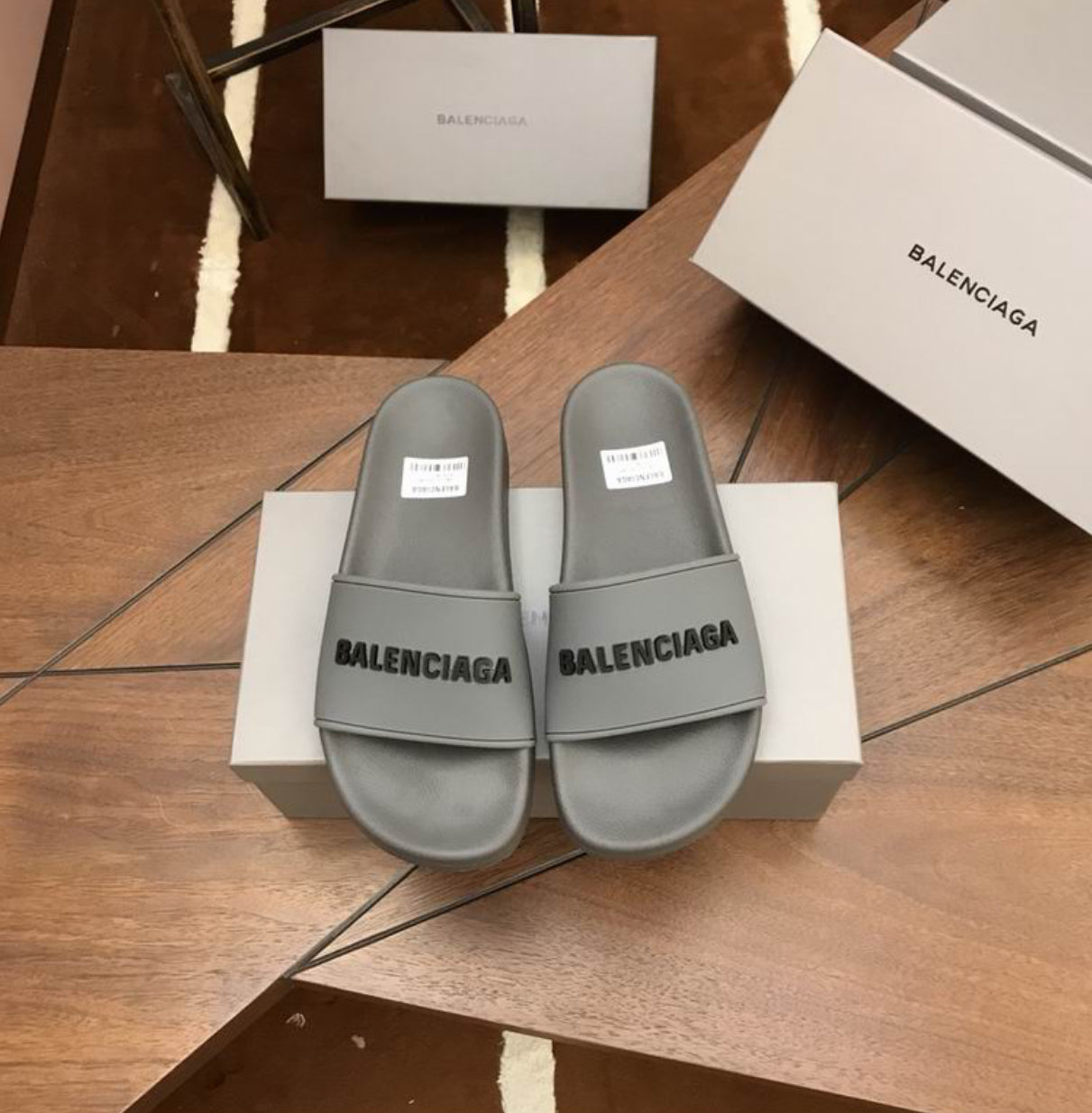 Balenciaga Pool Slide Sandals