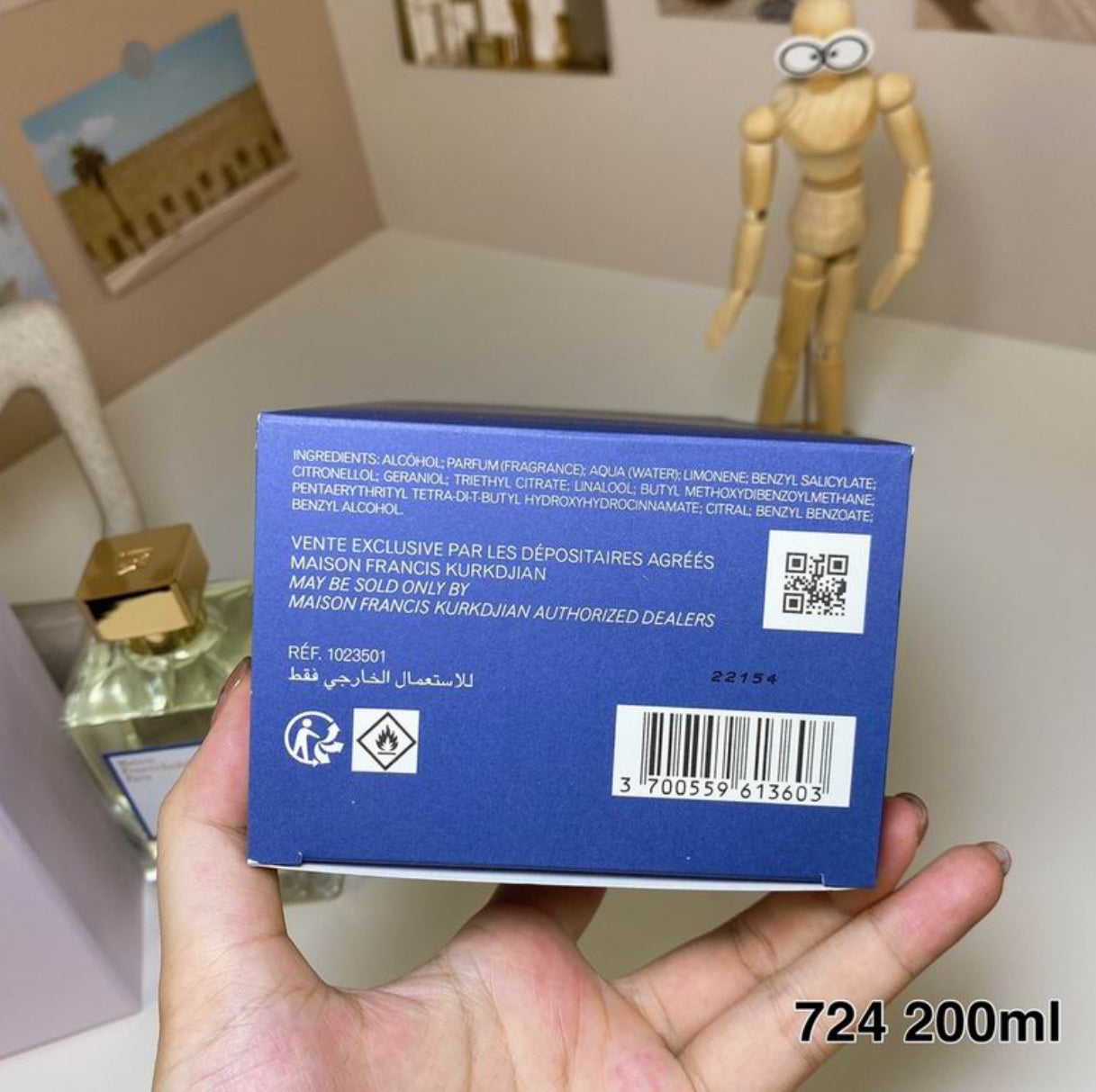 Authentic Maison Francis 724 Eau de parfum