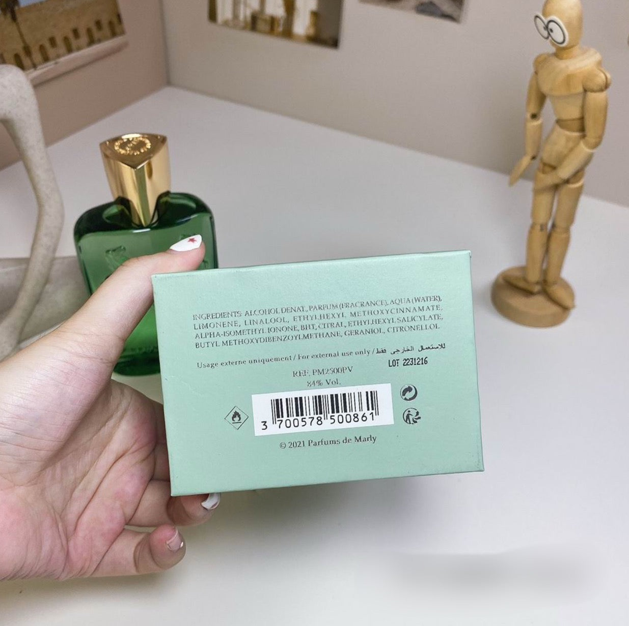 Authentic Parfums de Marly: GREENLEY eau de parfum