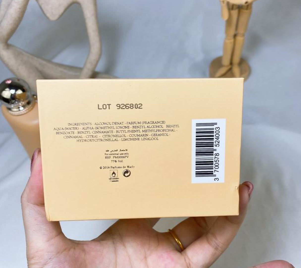 Authentic Parfums de Marly: CASSILI Eau de parfum