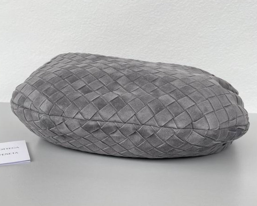 Authentic Bottege Veneta SMALL Jodie (Intrecciato SUEDE leather)