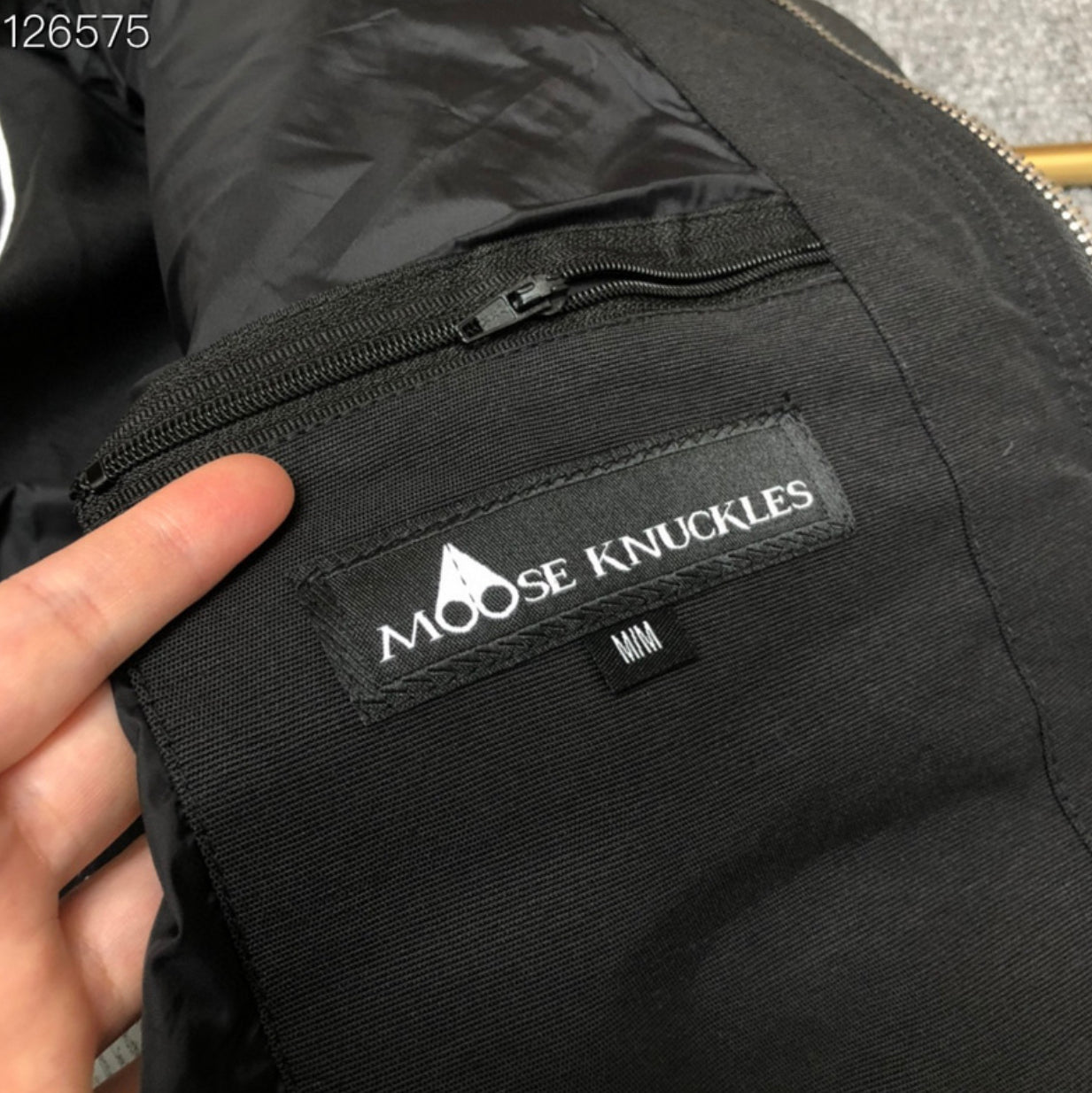 Authentic Moose Knuckles - ORIGINAL SHEARLING TRIM 3Q JACKET