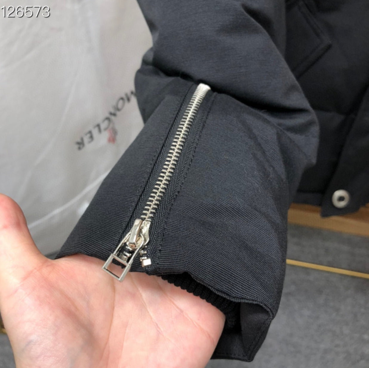 Authentic Moose Knuckles - ORIGINAL SHEARLING TRIM 3Q JACKET