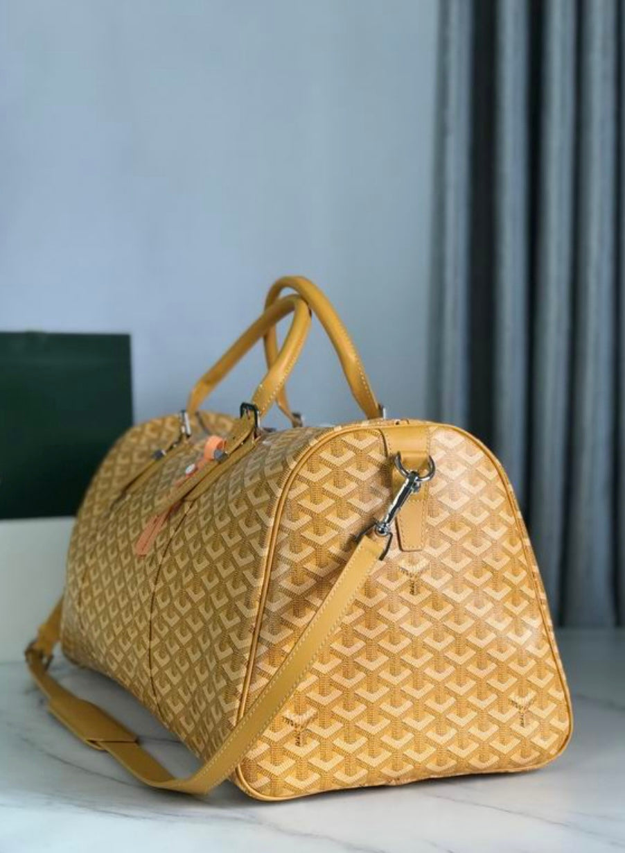 Authentic Goyard Boston 50 bag (Yellow)
