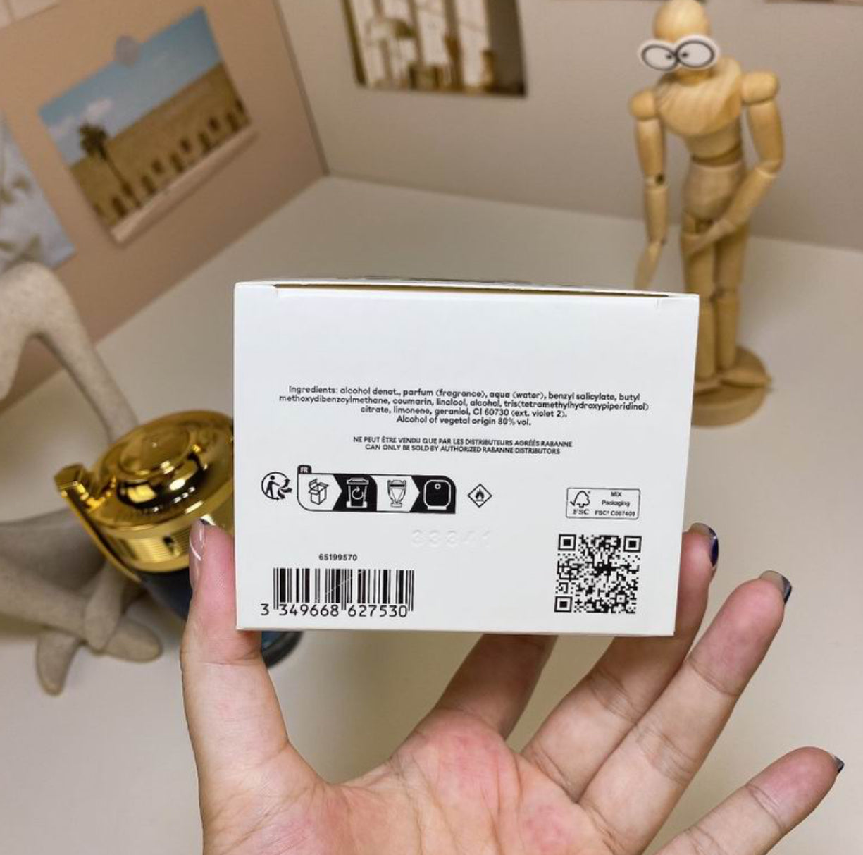 Authentic Paco Rabanne INVICTUS PARFUM