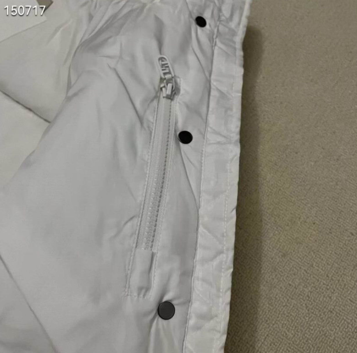 Authentic Fendi FF Nylon Down Jacket