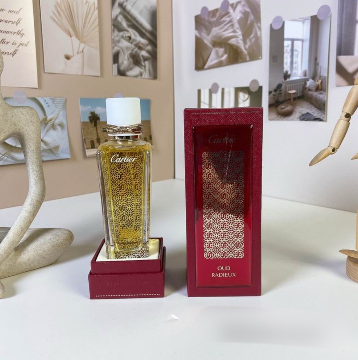 Authentic Cartier Les Heures Voyageuses Oud Radieux