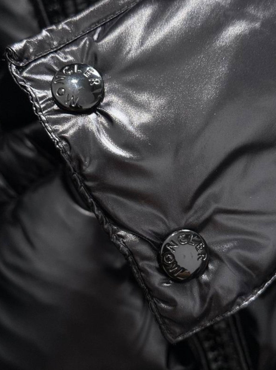 Authentic Moncler Maya Hooded Short Down Jacket