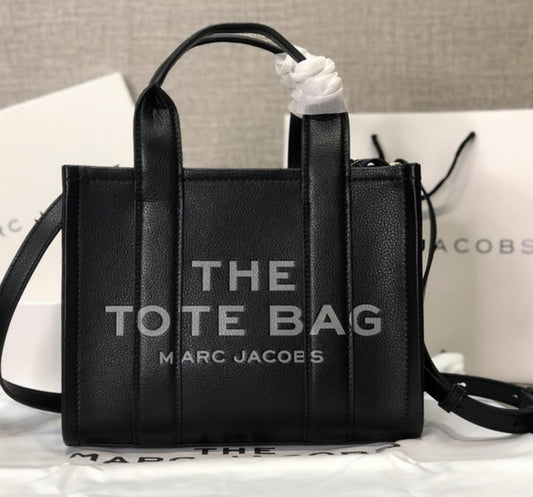 Authentic Marc Jacobs Leather Small Tote Bag