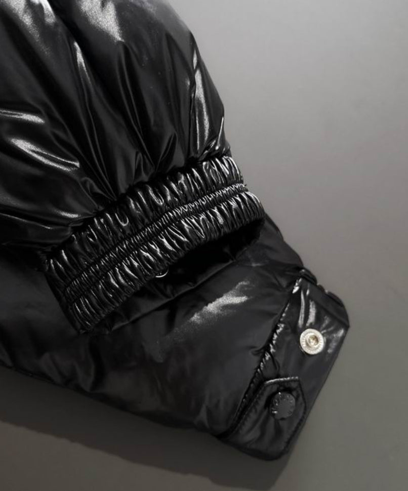 Authentic Moncler Montbeliard Hooded Short Down Jacket