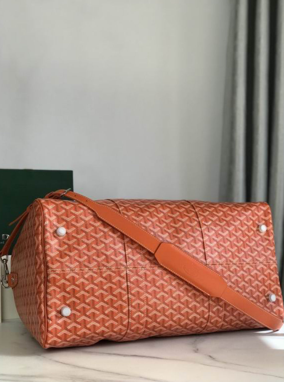 Authentic Goyard Boston 50 bag (Orange)