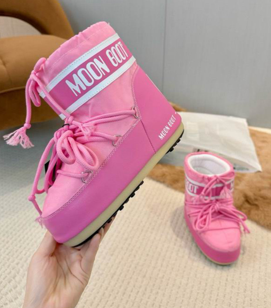 Authentic MOON BOOT - ICON LOW NYLON BOOTS